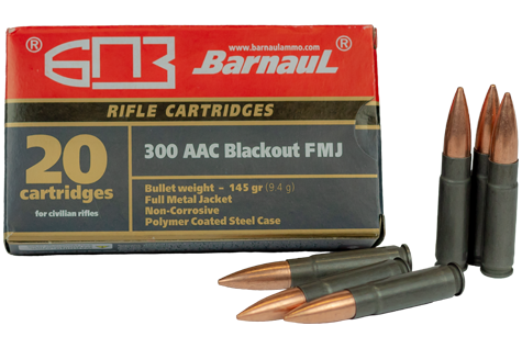 300BLK poly coated ammunition