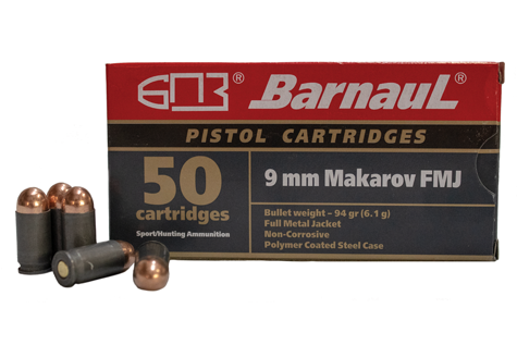 9mm makarov poly coated ammunition