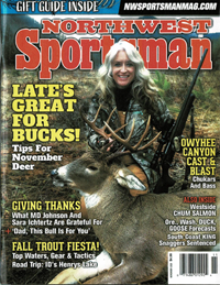 Nov 2020 Northwest Sportsman cover